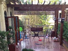 长沙中粮北纬—私家花园地板花架