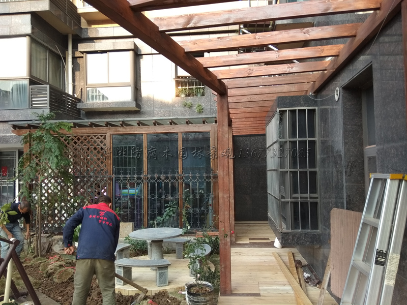 湖南防腐木凉亭