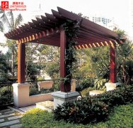 <b>不朽情缘木业——防腐木花架</b>